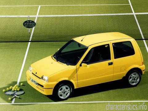 FIAT Поколение
 Cinquecento 1.1 Sporting (54 Hp) Технические характеристики
