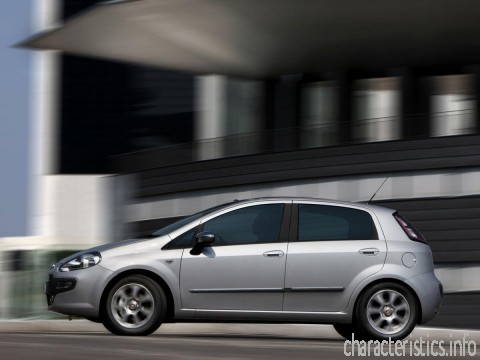 FIAT Generace
 Grande Punto 1.2 8V (69 Hp) 5d Technické sharakteristiky
