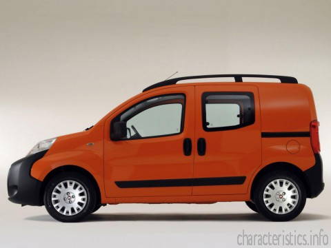FIAT Generation
 Fiorino Combi 1.4 8V (73 Hp) Τεχνικά χαρακτηριστικά
