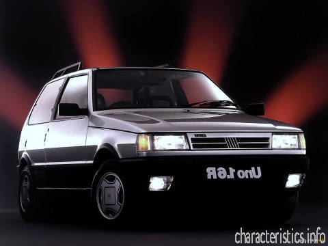 FIAT Generace
 UNO (146A) 1.3 Turbo i.e. (101 Hp) Technické sharakteristiky
