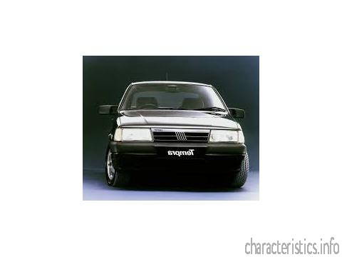 FIAT Покоління
 Tempra (159) 1.4 (78 Hp) Технічні характеристики
