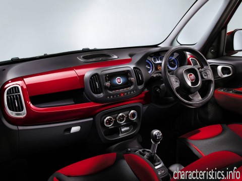 FIAT Generation
 500L 1.4 (95 Hp) Τεχνικά χαρακτηριστικά
