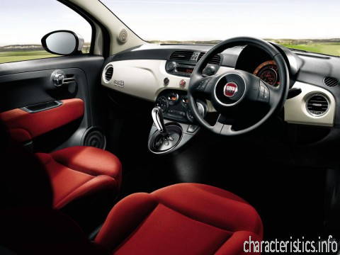 FIAT Поколение
 New 500 1.2 8V (69 Hp) Технически характеристики

